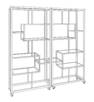set-of-2-frames-71-w-x-14-d-x-73-h