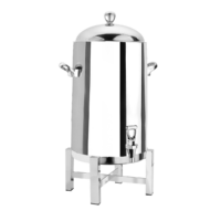 Vacuum Double Wall Coffee Urns + P2 Stand