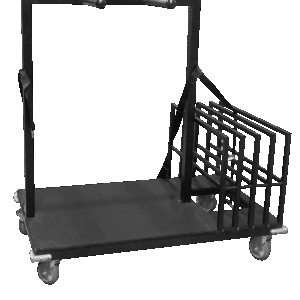 Cocktail Table Storage Cart