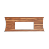 Curve Hub Dish Hole Front Panel