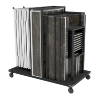 The Hub Storage - Table Cart - 88" x 49" x 82"
