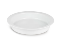 Eco Serve Round Porcelain Dish - 15.4" diameter x 2 ⅗"H