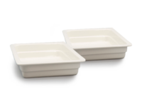 Eco Serve GN 1/2 Porcelain Dish - 10 ⅔"W x 12 ⅘"D x 2 ¾"H
