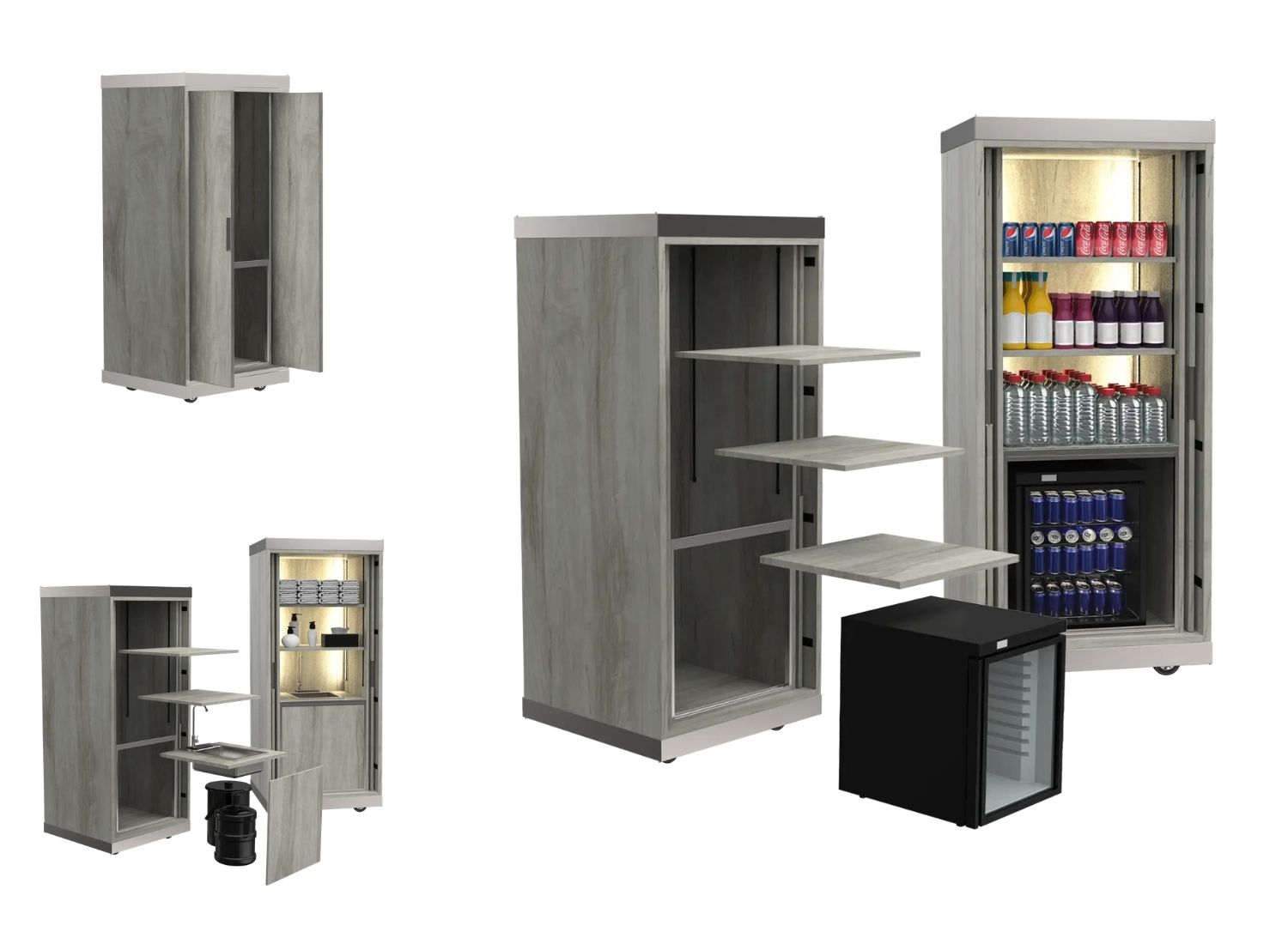 Cache Multipurpose Station for Hospitality