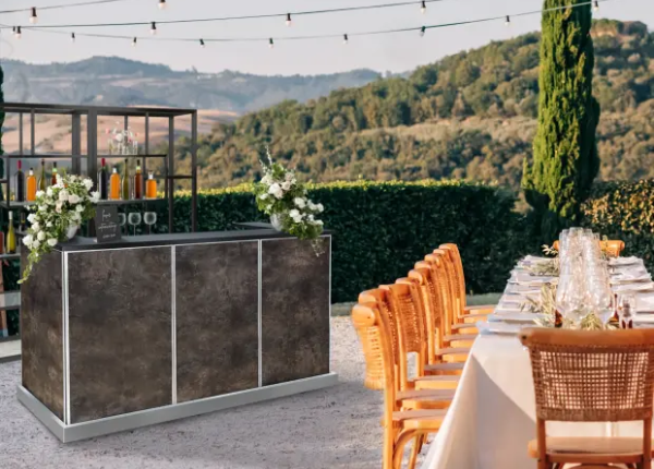 Eastern Tabletop Mobile Bar